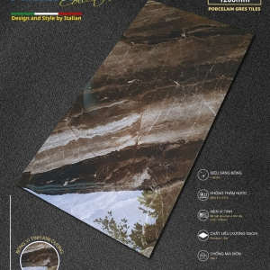 GẠCH ỐP LÁT 60X120 (4)27 PROCELAIN BÓNG VI TINH KIM CƯƠNG CAO CẤP