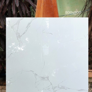 GẠCH LÁT NỀN 80X80 (4)2 TRẮNG VÂN KHÓI CAO CẤP