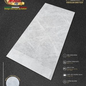 GẠCH ỐP LÁT 60X120 (4)33 PROCELAIN BÓNG VI TINH KIM CƯƠNG CAO CẤP