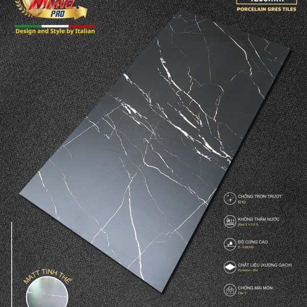GẠCH ỐP LÁT 60X120 (4)6  PROCELAIN MATT CAO CẤP