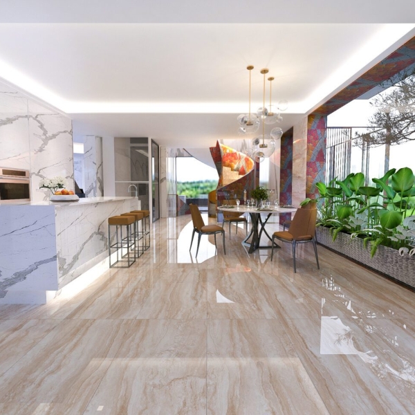 GẠCH ỐP LÁT 60X120 (4)13 PROCELAIN BÓNG KÍNH VI TINH CAO CẤP