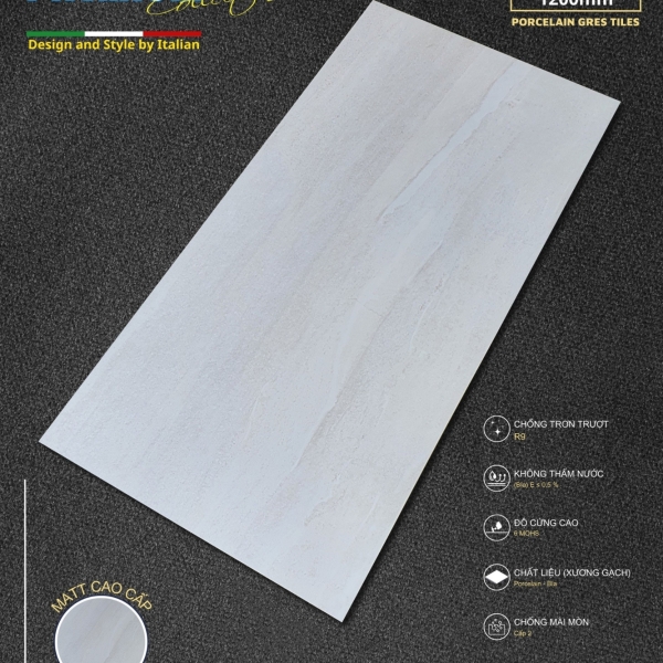 GẠCH ỐP LÁT 60X120 (4)25 PROCELAIN MATT CAO CẤP