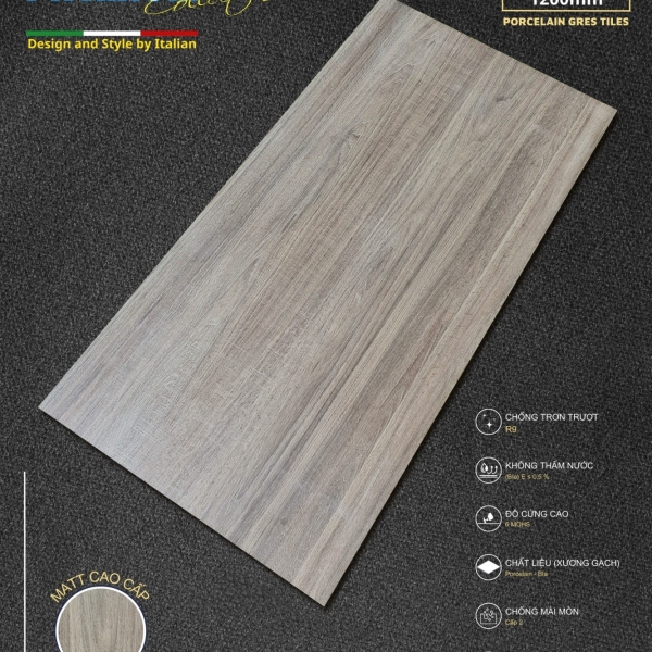 GẠCH ỐP LÁT 60X120 (4)30 PROCELAIN MATT CAO CẤP