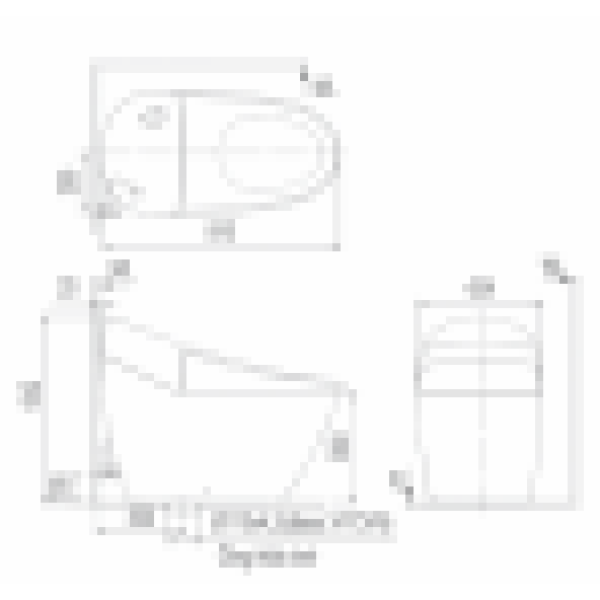 Bồn Cầu INAX AC-2700VN (AC2700VN) 1 Khối Aqua Ceramic