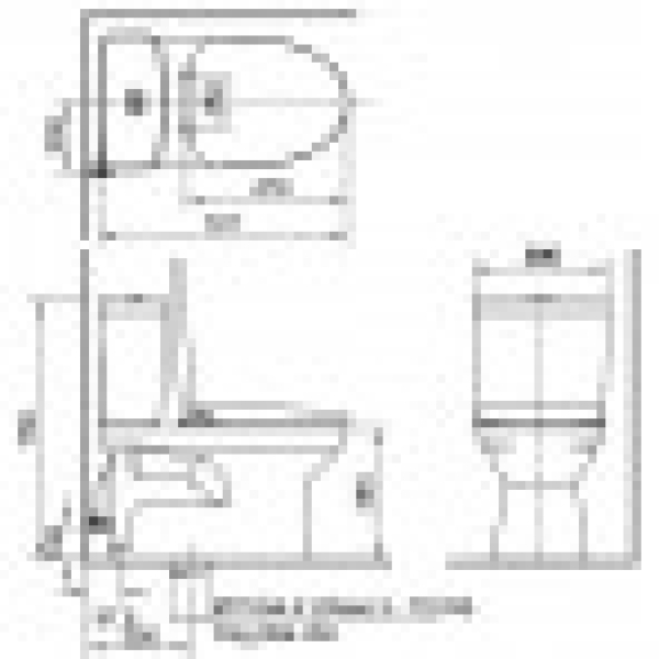 Bồn Cầu INAX AC-504VAN (AC504VAN) 2 Khối Aqua Ceramic