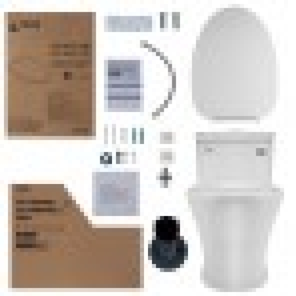 Bồn Cầu INAX AC-900VRN-2 (AC900VRN-2) 1 Khối Aqua Ceramic Nắp