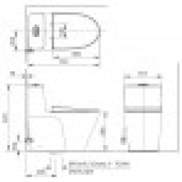 Bồn Cầu INAX AC-989VN (AC989VN) 1 Khối Nắp Êm