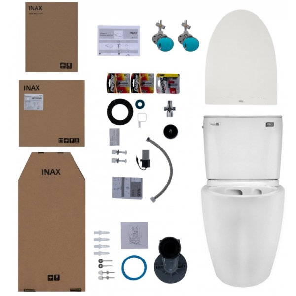 Bồn Cầu INAX ACT-602VN 2 Khối Xả Tự Động