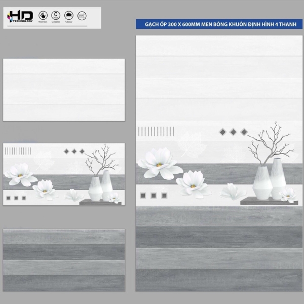 GẠCH ỐP 30X60 (6)3 CERAMIC