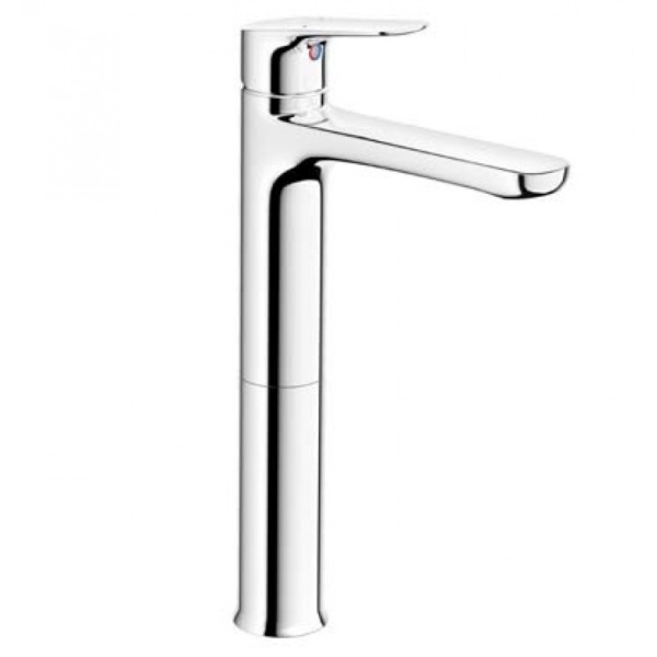 Vòi Lavabo Inax LFV-1402SH Nóng Lạnh Thân Cao Kèm Trụ Xả Nhấn