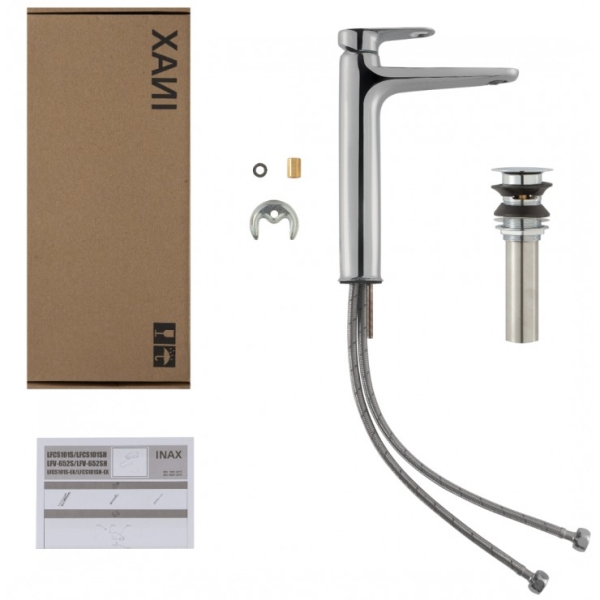 Vòi Chậu Lavabo Inax LFV-652S Nóng Lạnh