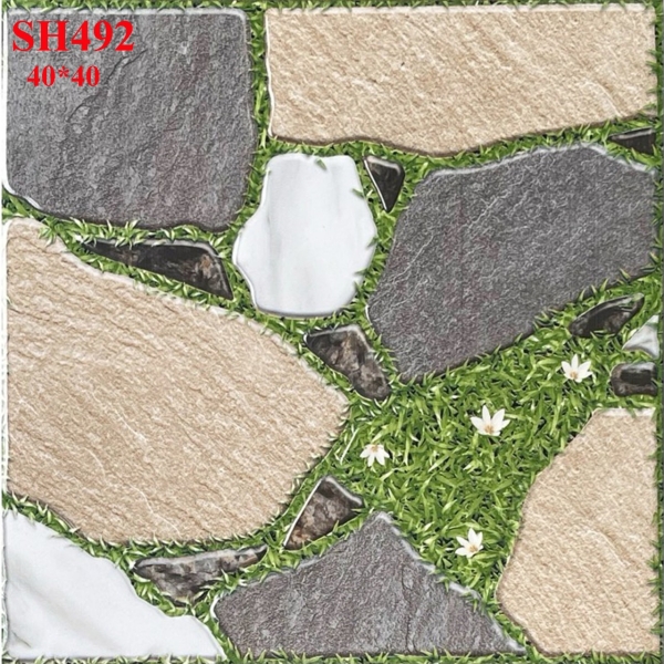 GẠCH LÁT SÂN VƯỜN 40X40 (6)8 CERAMIC